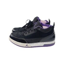 Nike Air Jordan Flipsyde Men's Black Club Purple Lace-Up Low-Top Sneaker Size 12